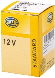 Автолампа behr bax bx8,4d 1,12 w прозрачна HELLA 8GA007997-171