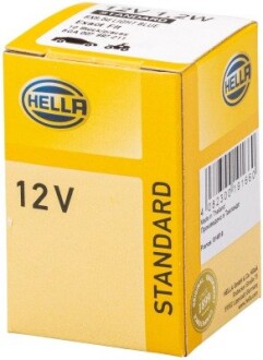 Автолампа behr bx8,5d 1,2w прозрачна HELLA 8GA007997211