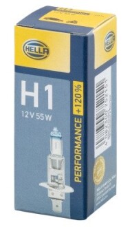 Автолампа behr h1 p14,5s 55 w HELLA 8GH223498-011