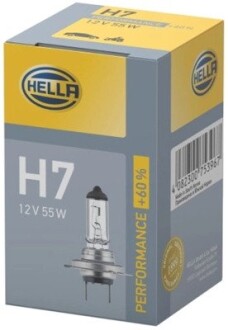 Автолампа behr h7 px26d 55 w прозрачная HELLA 8GH223498231