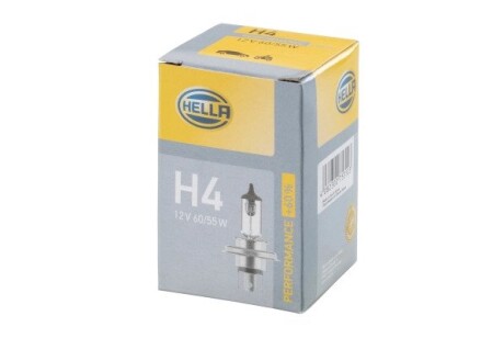 Автолампа behr h4 55 w 60 w прозрачная HELLA 8GJ223498221