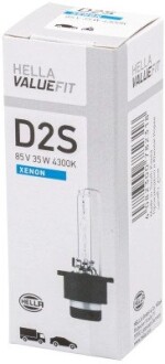 D2s 85v 35w газорозрядна лампа xenon 4300 k valuefit HELLA 8GS 242 632-301