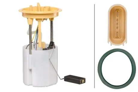 Vw электро-бензонасос 0.5 bar (модуль) audi a3,seat,skoda octavia,yeti,golf v,vi,vii,jetta iii,iv 1.6/2.0tdi HELLA 8TF 358 106-051