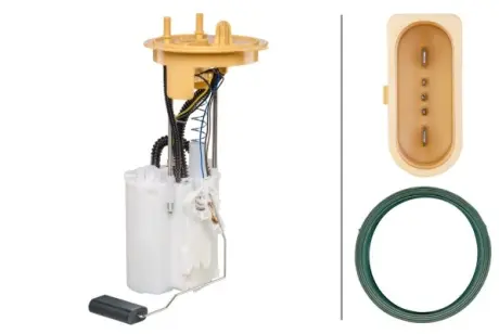 Электрический топливный насос (модуль) AUDI A3, A6 C5, A6 C6, SKODA OCTAVIA I, OCTAVIA II, VW BORA I, CC B7, PASSAT B5.5, PASSAT B6 AFB-CUWA HELLA 8TF358106071