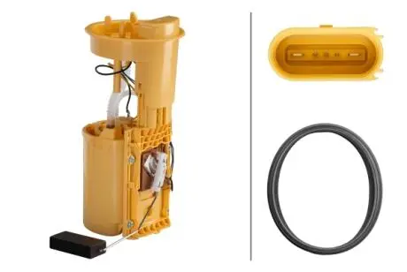 Электро-бензонасос (diesel) (модуль) (0.5bar 110l/h) vw touran 1.9tdi,2.0tdi HELLA 8TF 358 106-361