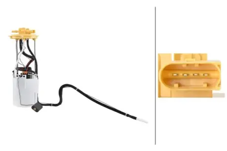 Паливний насос, Електричний паливний насос (модуль) MERCEDES SPRINTER 3,5-T (B906), SPRINTER 3-T (B906), SPRINTER 4,6-T (B906), SPRINTER 5-T (B906) 2.1D-2.2D-3. HELLA 8TF358303861