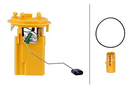 Датчик уровня топлива CITROEN C4, C4 GRAND PICASSO I, C4 I, C4 PICASSO I, PEUGEOT 3008, 307, 308, 308 I 08.00-08.16 HELLA 8TF358303991