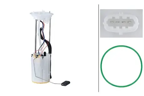 Электрический топливный насос (модуль) FIAT DUCATO 250A1.000-F1CE3481N HELLA 8TF358305031