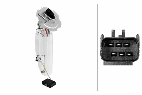 Электрический топливный насос (модуль) chevrolet lanos daewoo lanos 1.3/1.5/1.6 02.97- HELLA 8TF358306291