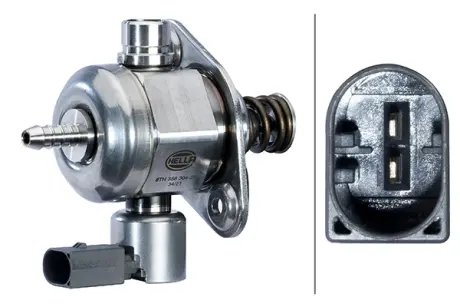 Насос палива високого тиску AUDI A3, A4 B8, A5, Q3, TT, SEAT ALHAMBRA, ALTEA, ALTEA XL, EXEO, EXEO ST, LEON, TOLEDO III, SKODA OCTAVIA II, SUPERB II, YETI, VW BEETLE, CC B7 1.8-. HELLA 8TH358304261