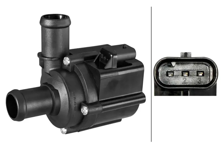 Фото 1 - Додатковий водяний насос HELLA 8TW358304721 Додатковий водяний насос HELLA 8TW358304721 (фото 1)