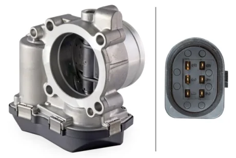 Дроссельная заслонка 2.0fsi 16v vw passat b6 05-10, golf v 03-09, jetta v 05-10, golf plus 05-14, touran 03-10, eos 06-15; audi a3 03-12; skoda octavia a5 04-13; seat leon 05-12, altea 04-09, toledo iii 04-09 HELLA 8UK007623-391