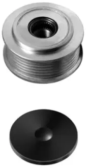 Шкив генератора VOLVO S60 I, S70, S80 I, S80 II, V70 II, XC70 I, VW LT 28-35 II, LT 28-46 II, TRANSPORTER T4 2.4-2.8D 09.95-03.11 HELLA 9XU358038241