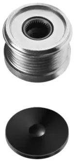 Шкив генератора VOLVO C30, C70 II, S40 II, V50, V70 III, ALFA ROMEO GIULIETTA, FIAT 500L, DOBLO, DOBLO CARGO, DUCATO, FORD C-MAX, FIESTA V, FOCUS C-MAX, FOCUS II 1.6D-1. HELLA 9XU358038541