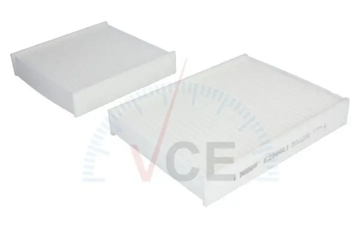 Фото 1 - Фільтр, повітря у внутрішньому просторі HENGST FILTER E2967LI-2 Фільтр, повітря у внутрішньому просторі HENGST FILTER E2967LI-2 (фото 1)