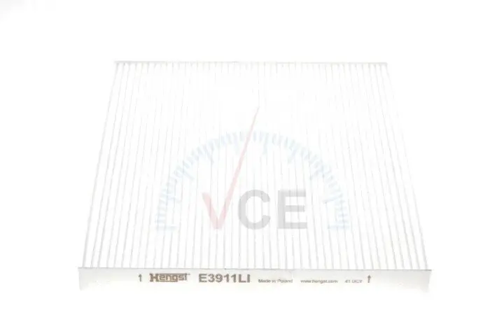 Фото 1 - Фильтр, воздух во внутреннем пространстве HENGST FILTER E3911LI Фильтр, воздух во внутреннем пространстве HENGST FILTER E3911LI (фото 1)
