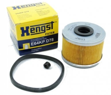Паливний фільтр HENGST FILTER E64KP D78 (фото 1)