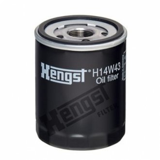 Масляный фильтр HENGST FILTER H14W43 (фото 1)