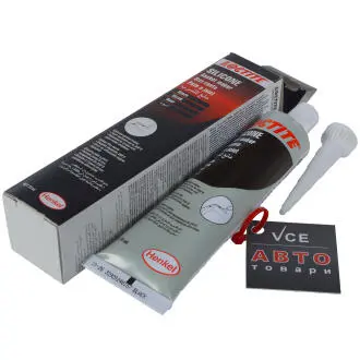 Герметик (+ 250C) (черный) (уксусный силикон) 70мл Henkel 2239129