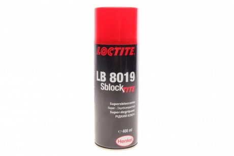 LB 8019 400ML смазка, раскислитель ржавчины, жидкий ключ, (содержание растворителей 89%) Henkel 589891 (фото 1)