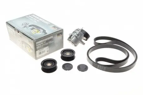 Комплект ремня генератора mb sprinter cdi (6pk2271) (+ac) (внутри contitech) HEPU 20-2114