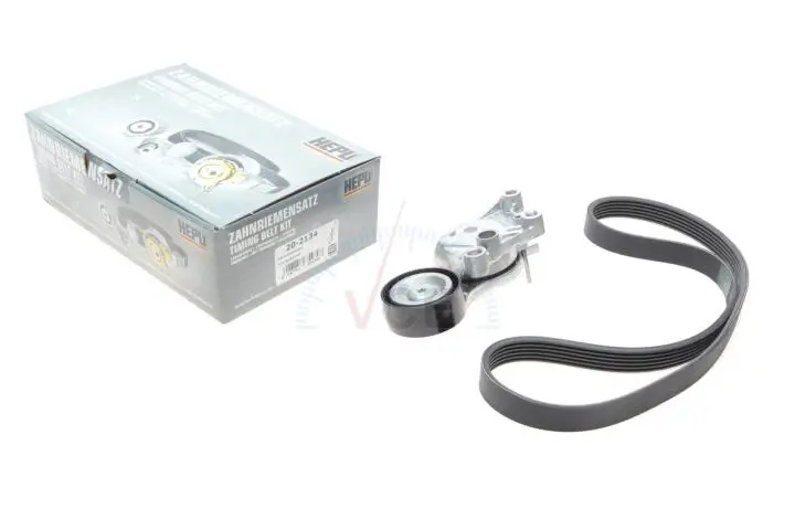 Комплект ремня генератора citroen berlingo/jumpy/peugeot expert/partner 1.6 hdi 08- HEPU 20-2134 (фото 1)