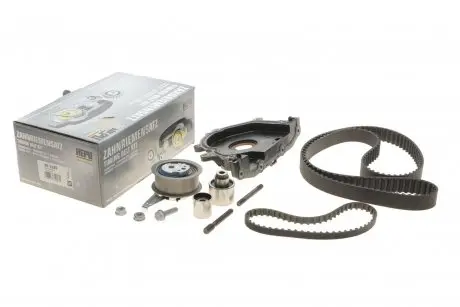 Комплект грм vw caddy iv/crafter/t6 2.0 tdi 15- (145x25) (ремень насоса масляного/сальник коленвала) HEPU 20-2135