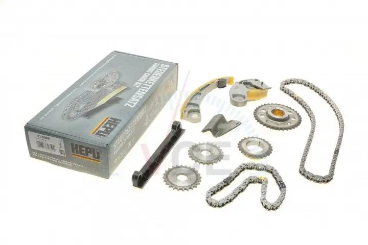 Комплект цепи привода распредвала HEPU 21-0389 (фото 1)