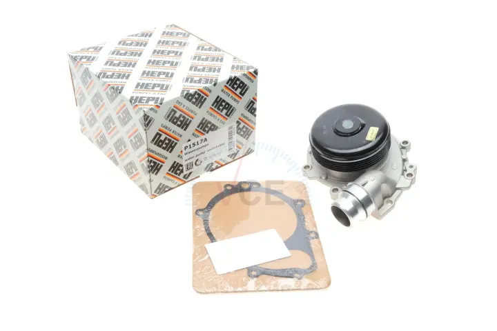 Насос води mb a-class (w176)/b-class (w246/w242) 1.8/2.2cdi 11- (керується вакуумно) HEPU P1517A (фото 1)