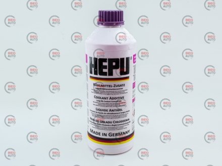 Антифриз фіолетовий 1,5л G12 EVO концентрат (1:1 -38°C) VAG TL-774-L HEPU P999-EVO12