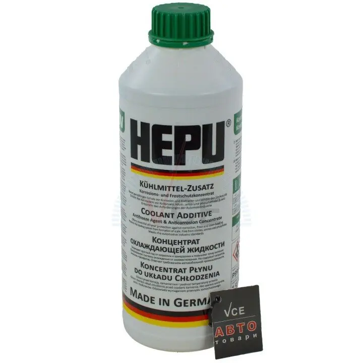 Фото 1 - Концентрат охлаждающий HEPU P999-GRN Концентрат охлаждающий HEPU P999-GRN (фото 1)
