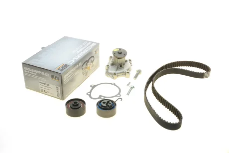 Водяной насос + комплект зубчатого ремня HEPU PK03260