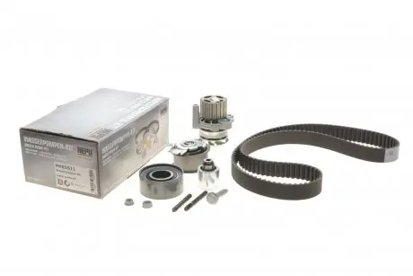 Комплект грм + помпа vw passat/golf 2.0tdi 03- HEPU PK05511