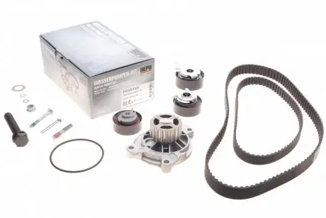 Водяной насос + комплект зубчатого ремня HEPU PK05740