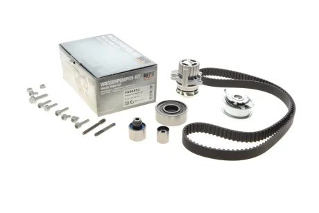 Водяной насос + комплект зубчатого ремня HEPU PK06551