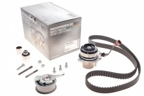 Комплект грм + насос vw t6 2.0tdi 15- (145x25) HEPU PK06692