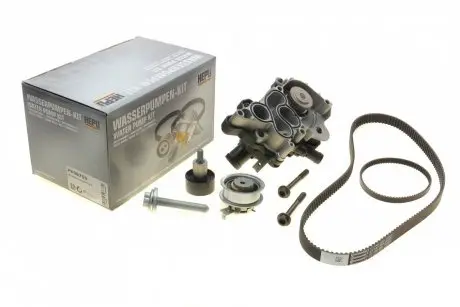 Водяний насос + комплект зубчастого ременя HEPU PK06750