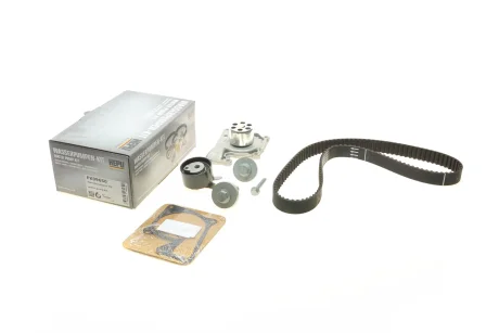 Водяной насос + комплект зубчатого ремня HEPU PK09650