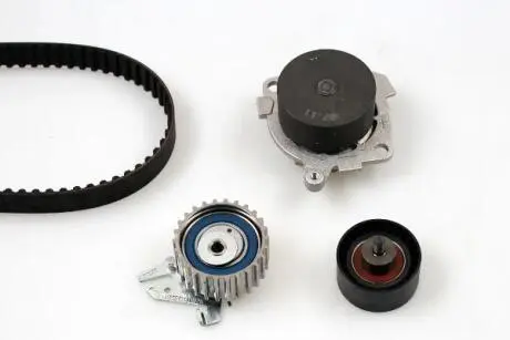 Насос воды + комплект ремня зубчатого HEPU PK10120