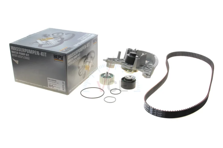 Комплект грм + насос fiat ducato 2.3jtd 02- HEPU PK10340 (фото 1)