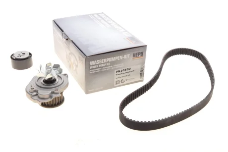 Водяной насос + комплект зубчатого ремня HEPU PK10580