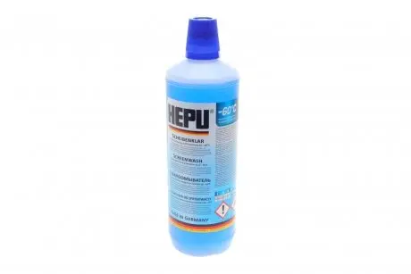 Омыватель стекла зимний/концентрат/-60°c/1л. / HEPU SK-C60-001