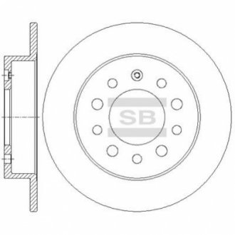 Тормозной диск Hi-Q SD1083