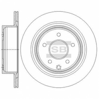 Тормозной диск Hi-Q SD4241