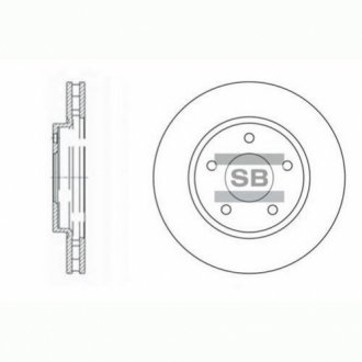 Тормозной диск Hi-Q SD4315