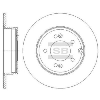 Тормозной диск Hi-Q SD1099