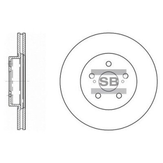 Гальмівний диск Hi-Q SD4001