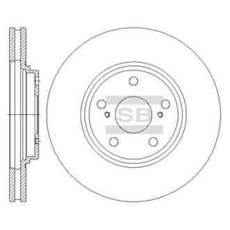 Гальмівний диск Hi-Q SD4047