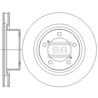 Гальмівний диск Hi-Q SD4062