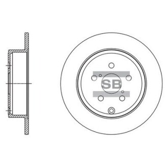 Диск тормозной Hi-Q SD4083